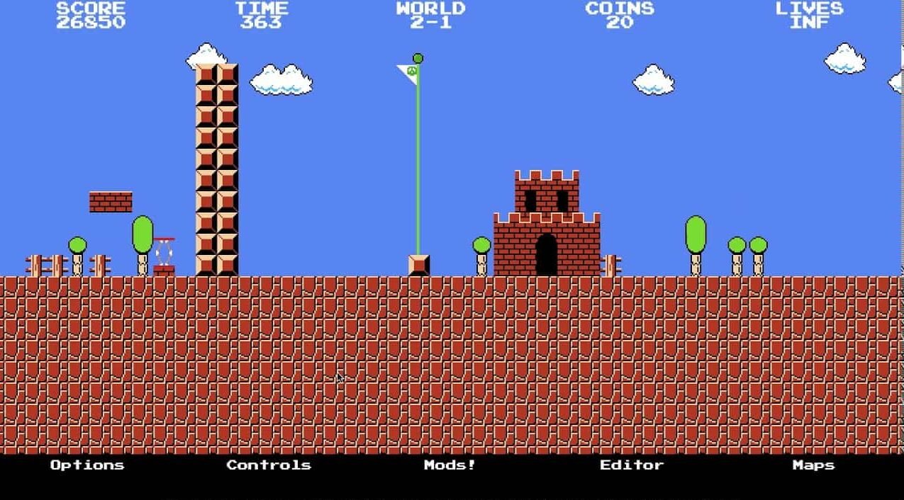 Full Screen Mario