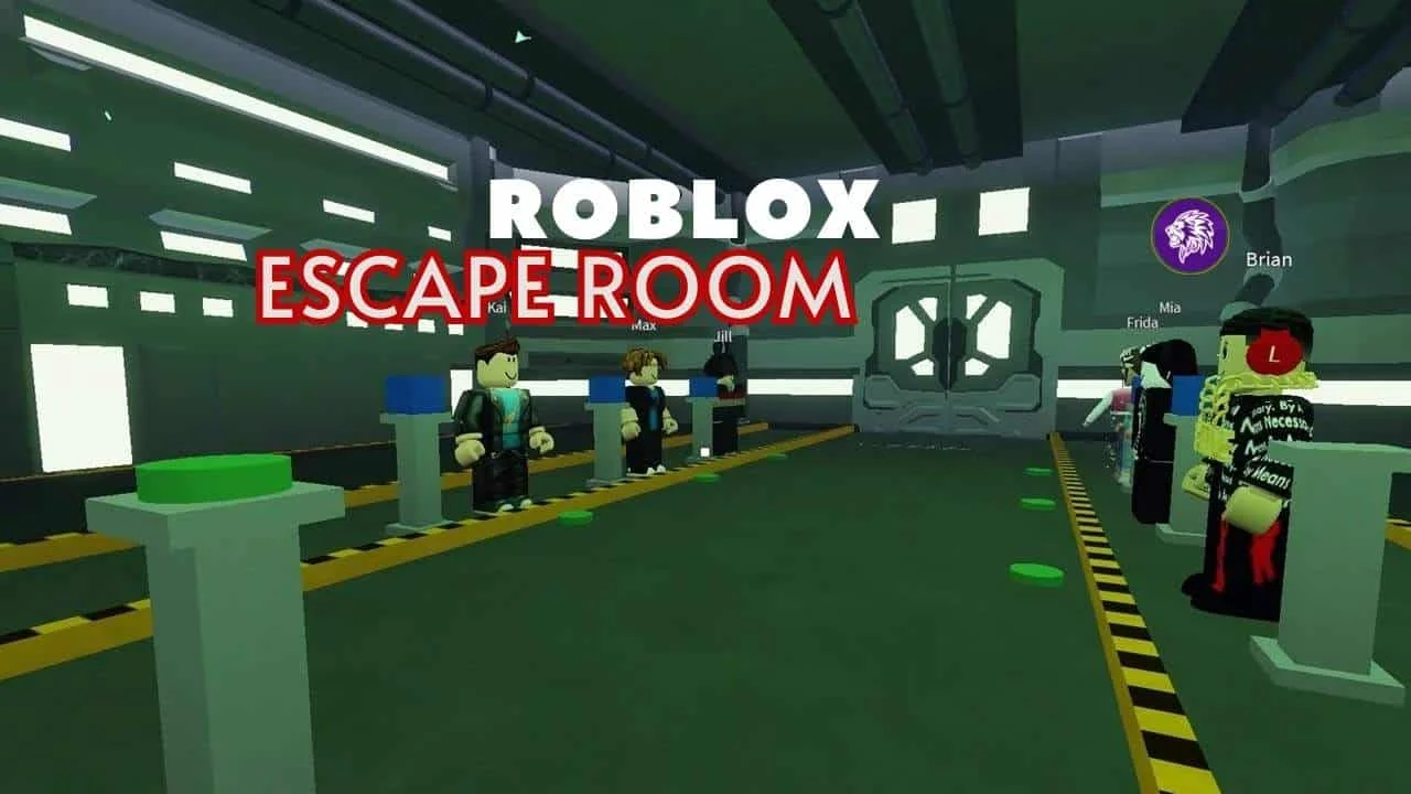 Roblox Escape Room