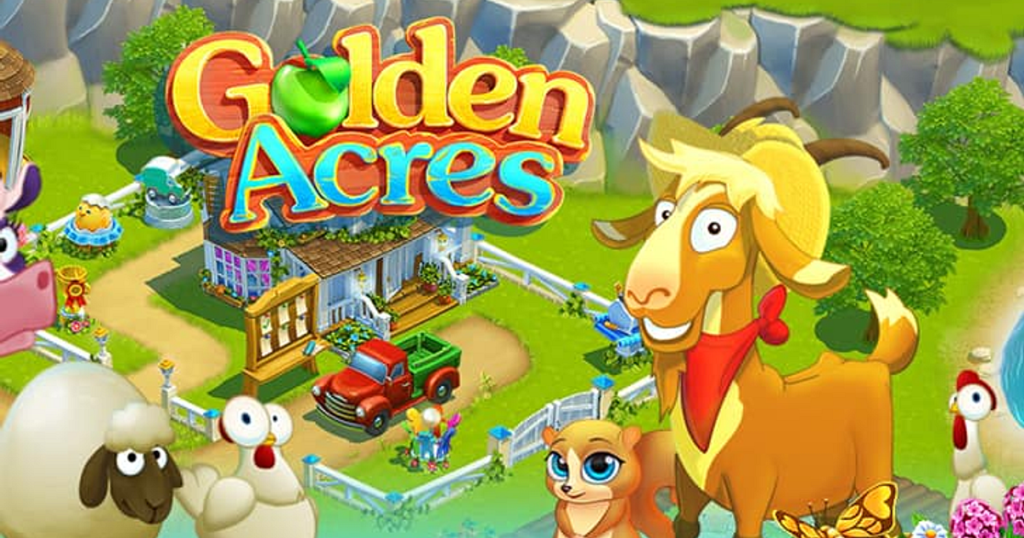 Golden Acres farming-game artwork
